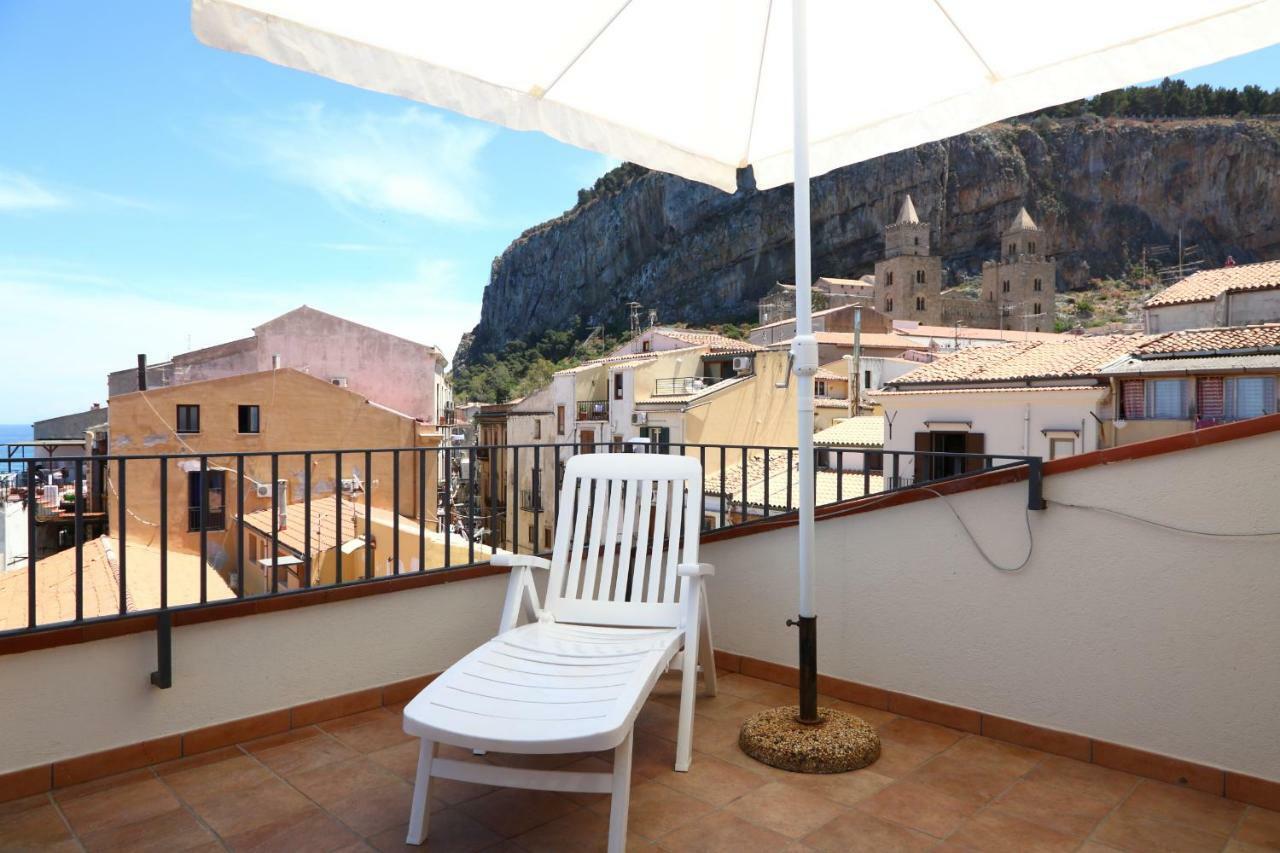 Terrazza Piazzetta Piazza Francesco Crispi Villa Cefalu Exterior photo